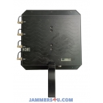 All GPS L1 2 3 4 5 Glonass BeiDou Directional Antenna Portable Jammer up to 1200m